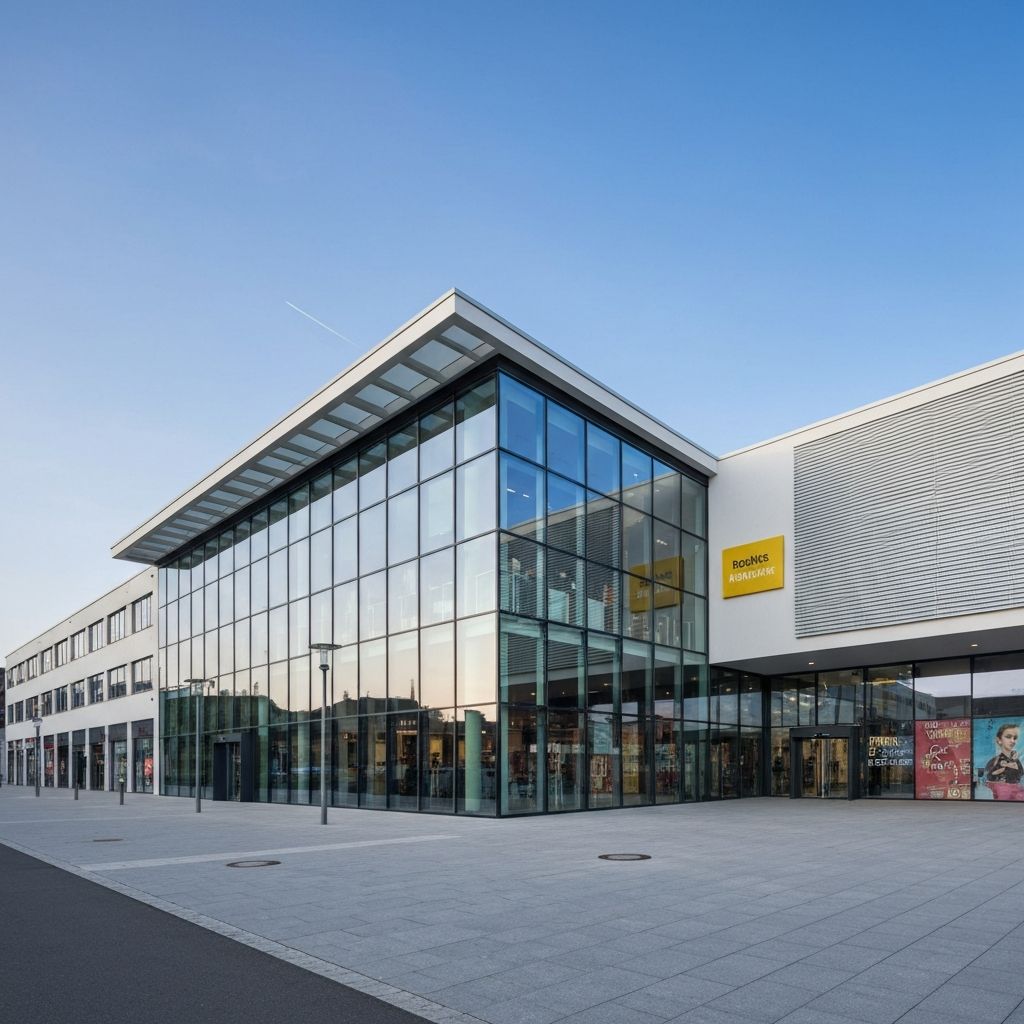 Modernes Einkaufszentrum