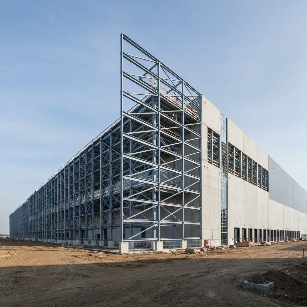 Großes Distributionszentrum