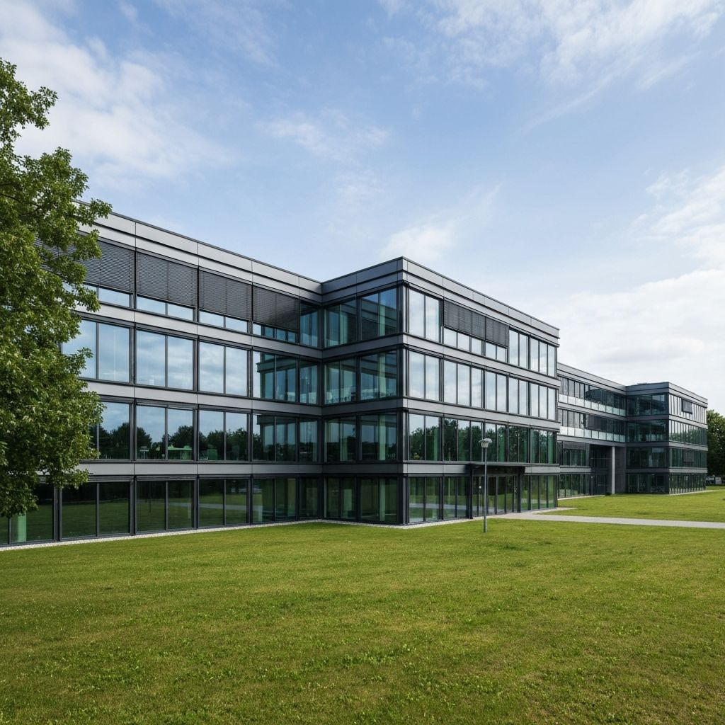 Schlüsselfertiger Bürokomplex